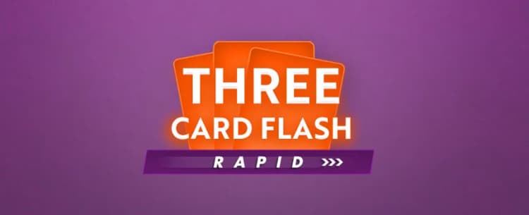 Three Card Flash Rapid